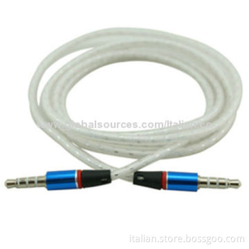 Best Price Nylon Braided 3.5mm Jack Audio Cables, OEM Orders Welcomed